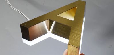 Metal LED House Letters