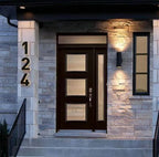 Solar 20cm Metal LED House Numbers - Each