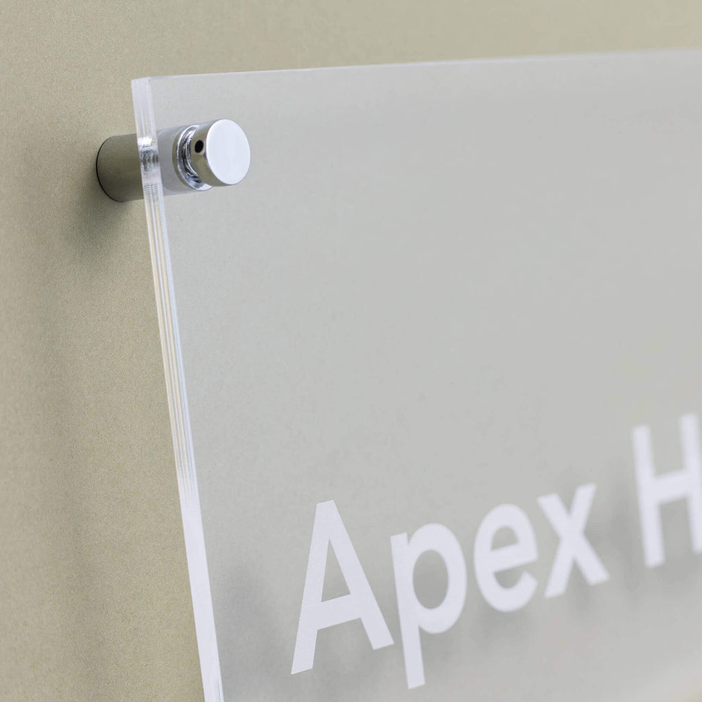 Metal lettering custom house address sign