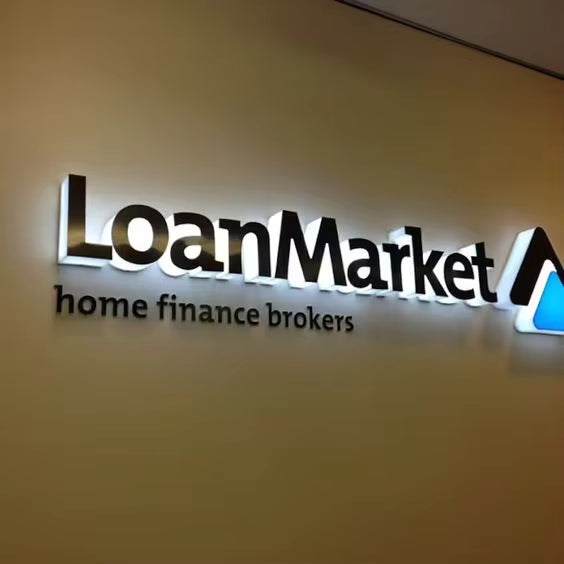 Business Acrylic LED Advertising Custom Logo and Letters Sign