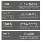 White Acrylic and Black Font Custom Address Sign