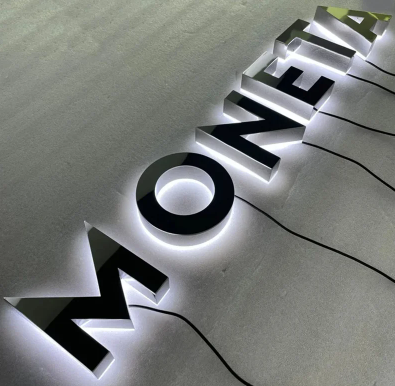 Metal LED House Letters
