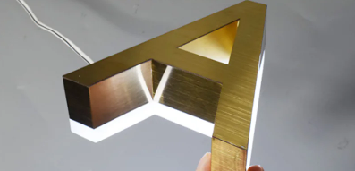 Metal LED House Letters