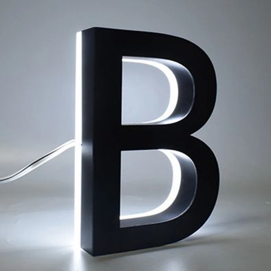 Metal LED House Letters - Each