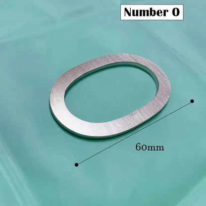 60mm Stainless Steel Self Adhesive House Number.