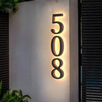 25cm Metal LED House Numbers - Each