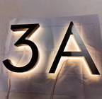 16cm Metal LED House Numbers - Each