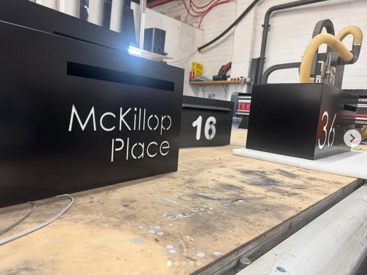 Custom Stainless Steel Mailbox