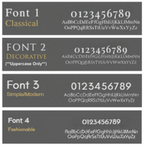 Black Acrylic Sign with Gold Text Custom Address Sign