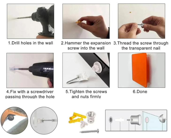 Black Acrylic Sign with Gold Text Custom Address Sign