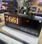 Custom LED Stainless Steel Mailbox