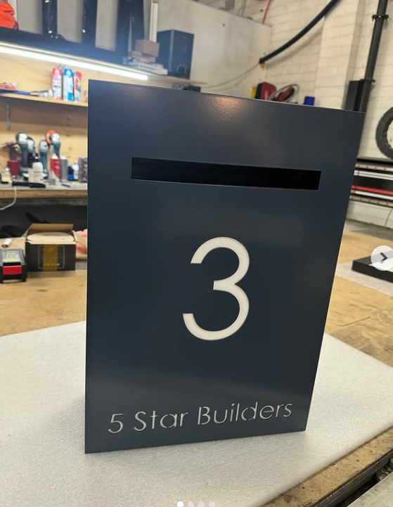 Custom LED Stainless Steel Mailbox