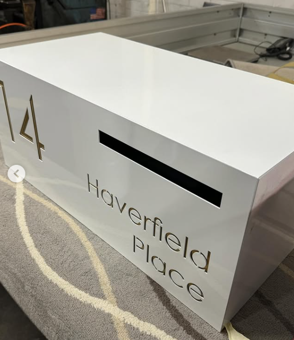 Custom Stainless Steel Mailbox