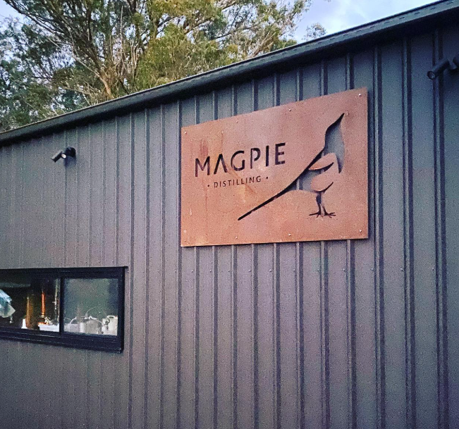 Cor-ten Steel Custom Address plate