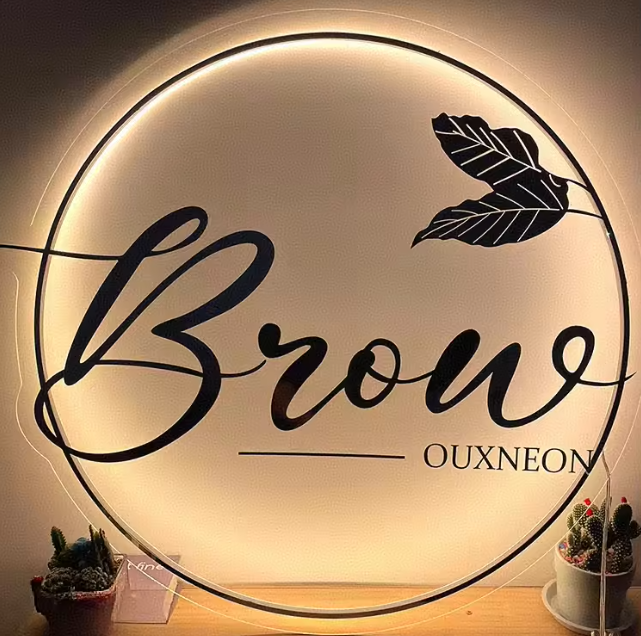 LED business UV Acrylic custom signs