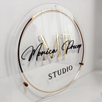 LED business UV Acrylic custom signs