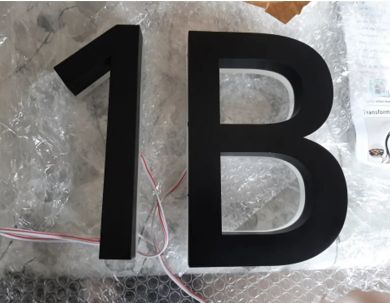 Metal LED House Letters