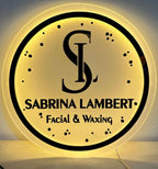 LED business UV Acrylic custom signs.