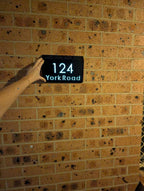 Solar Custom Acrylic House/Letterbox Sign - Modern