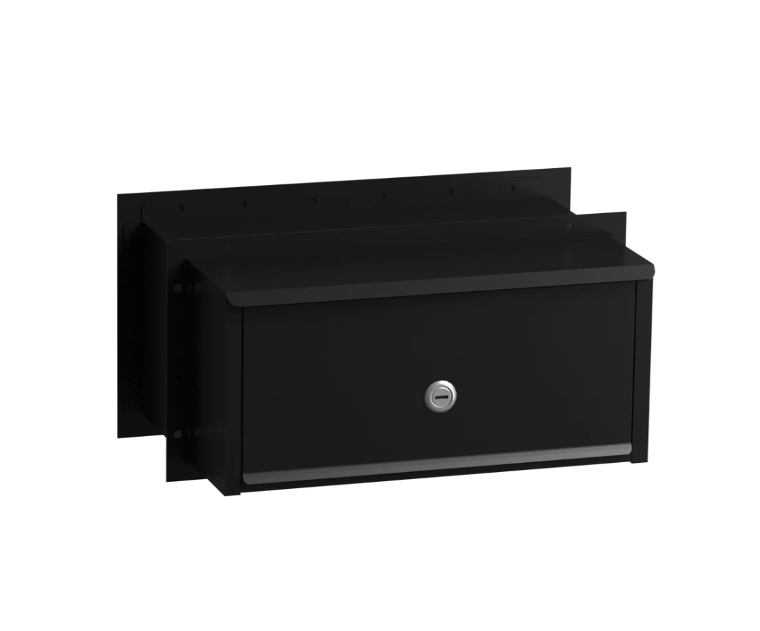 Black Burung mailbox